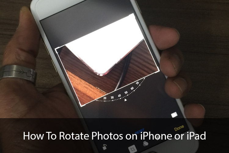 How To Rotate Photos On Iphone 7 Iphone 7 Plus Fliptroniks