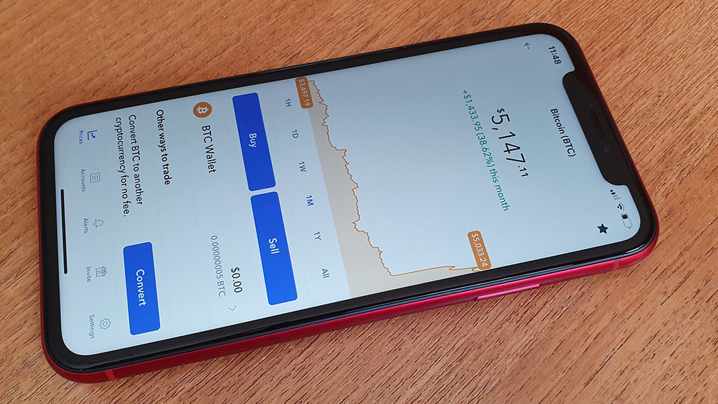 coinbase app review