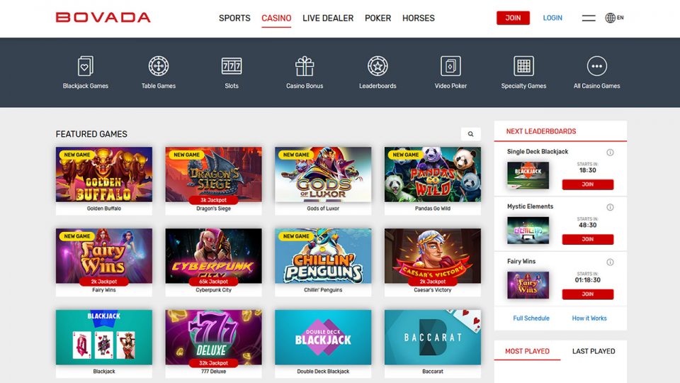 Best Slots On Bovada