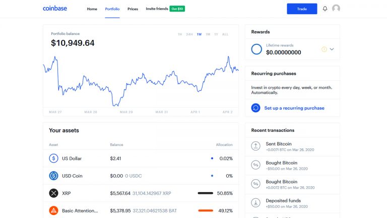 coinbase how to set price alert