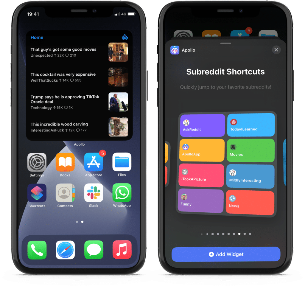 is there a weather widget for ios 14